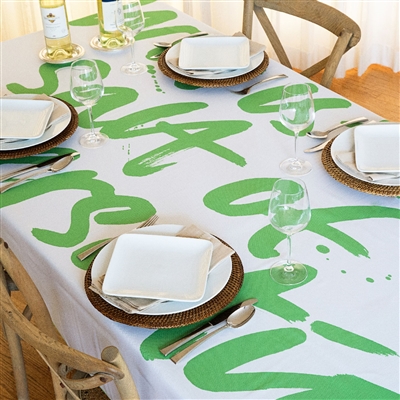 Witty Conversation Tablecloth